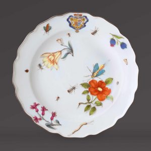 Manufaktura Porcelany w Miśni, talerz, porcelana, Niezła Sztuka