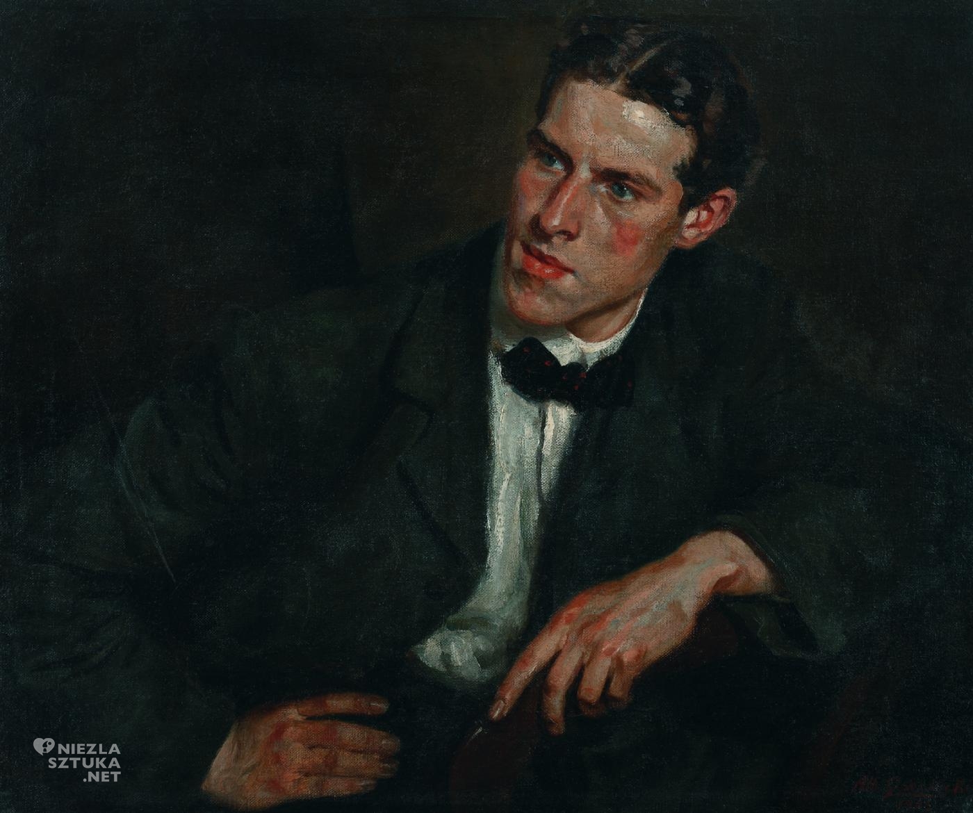 Albert Lipczinski, portret, Maxwell Gordon Lightfoot, niezła sztuka