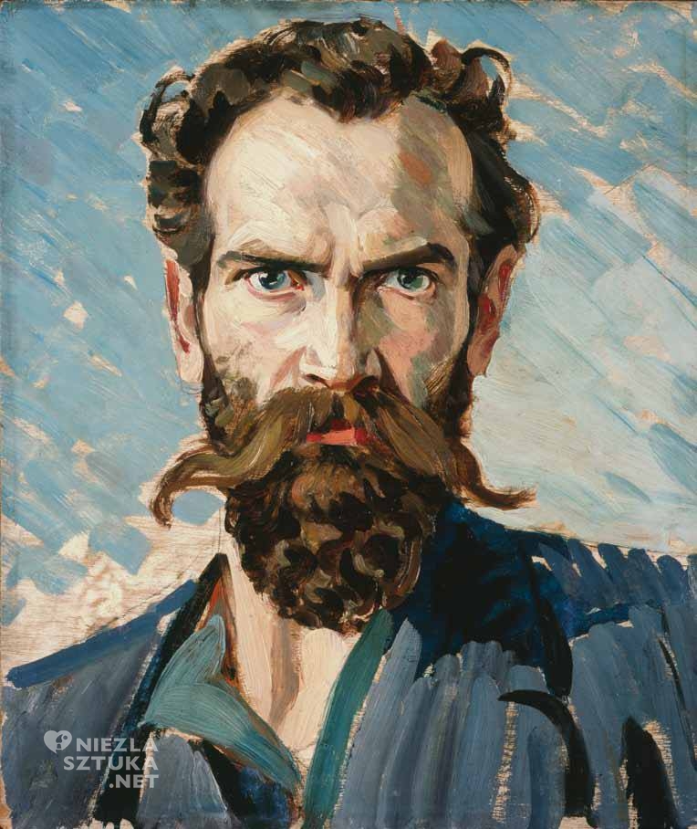 Albert Lipczinski, Autoportret, sztuka polska, Niezła Sztuka