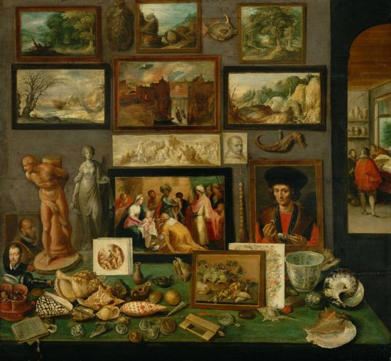 Gabinet osobliwości, Frans Francken, malarstwo, niezła sztuka
