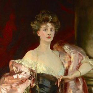 John Singer Sargent, Lady Helen Vincent, wicehrabina d’Abernon, sztuka amerykańska, portret kobiecy, moda w sztuce, niezła sztuka