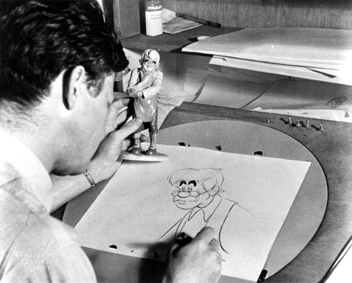 Art Babbitt, rysownik, fotografia, disney, Niezła Sztuka