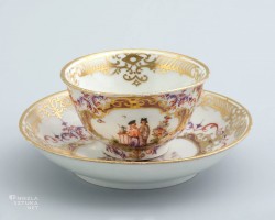 Królewska Manufaktura Porcelany w Miśni, Zamek Królewski w Warszawie, porcelana, niezła sztuka