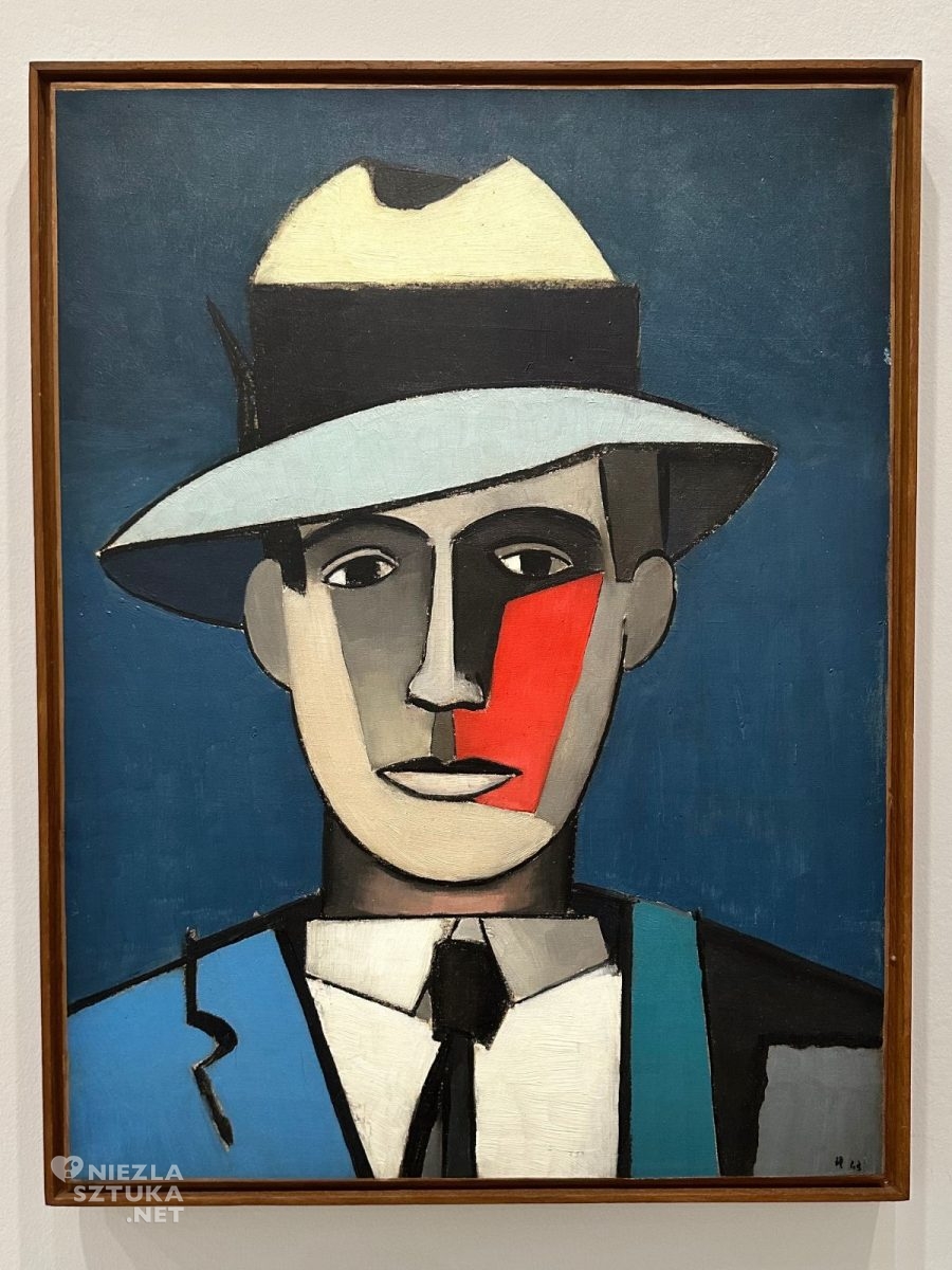 Jean Hélion, Mężczyzna z czerwonym policzkiem, sztuka francuska, niezła sztuka