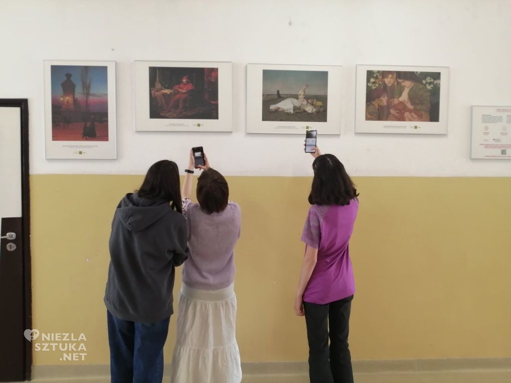 II Liceum Ogólnokształcące im. K.K. Baczyńskiego w Chrzanowie, Muzeum w Liceum, projekt edukacyjny, sztuka, edukacja, niezła sztuka