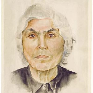 Dina Babbitt, portret, więźniarka, więzień, auschwitz-birkenau, sztuka wojenna, Niezła Sztuka