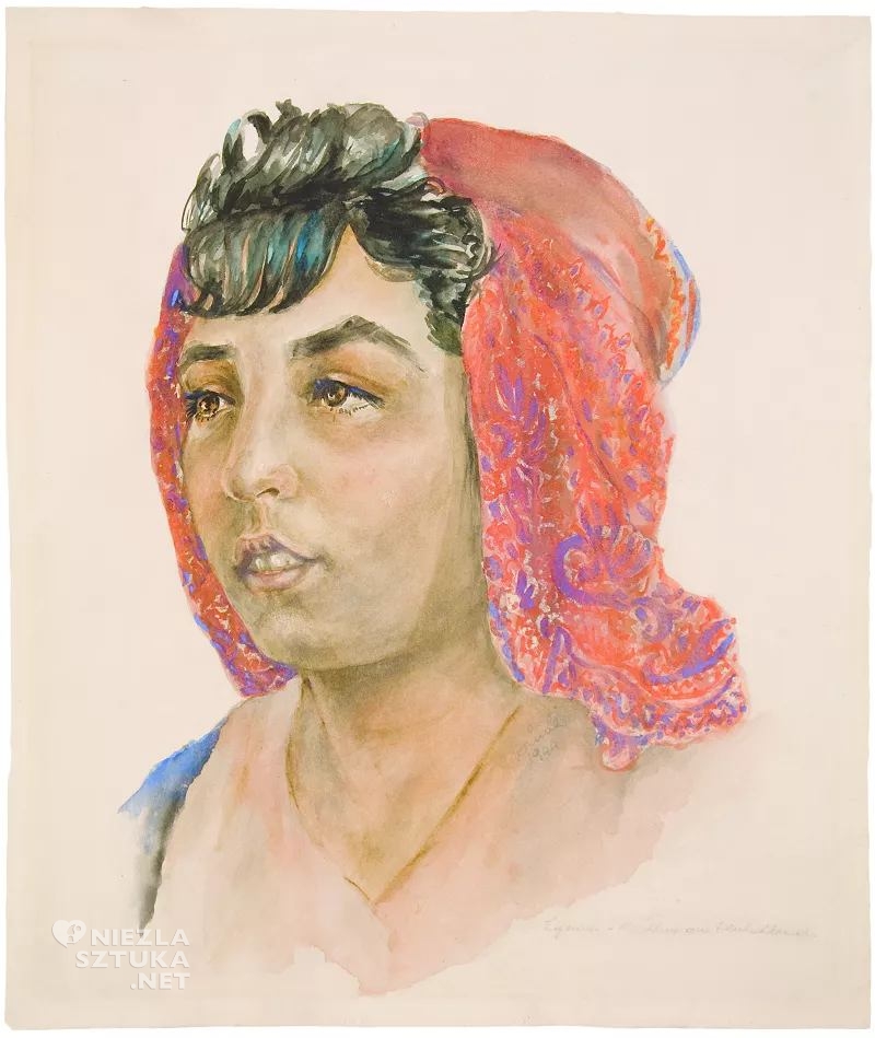 Dina Babbitt, portret, więźniarka, więzień, auschwitz-birkenau, sztuka wojenna, Niezła Sztuka