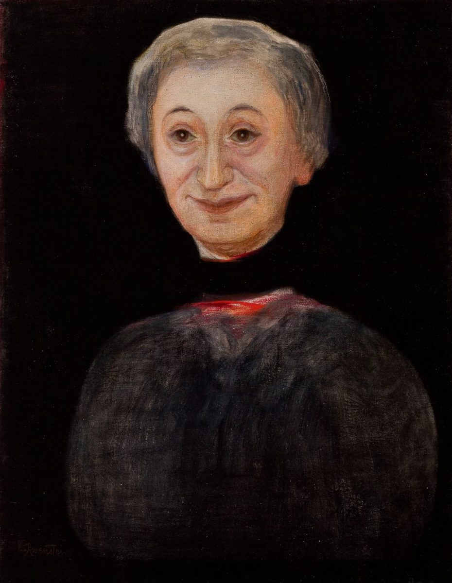 Erna Rosenstein, portret matki, kobiety w sztuce, Północ, surrealizm, portret, Niezła Sztuka