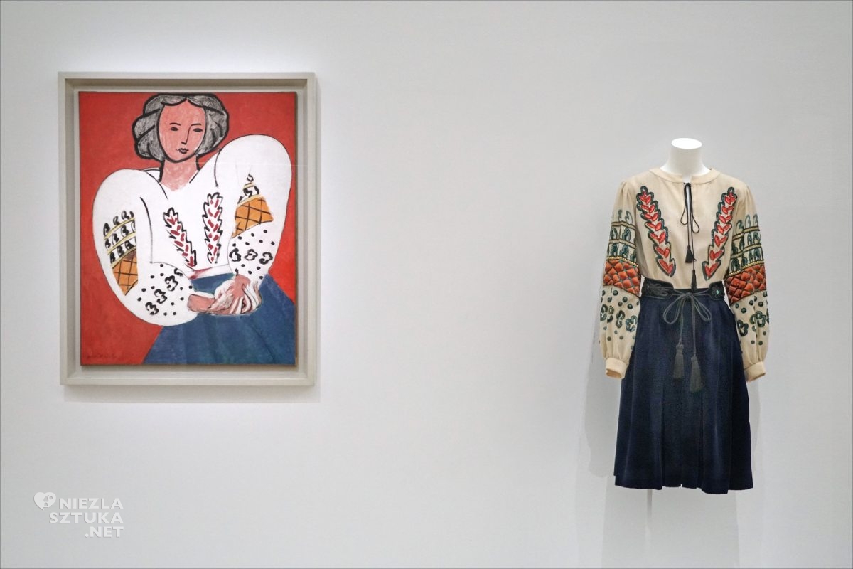 Wystawa, Yves Saint Laurent, Musée National d’Art Moderne, Paryż, Moda, Niezła Sztuka