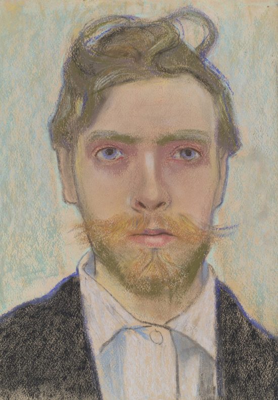 Stanisław Wyspiański, autoportret, pastel, sztuka polska, młoda polska, Niezła sztuka