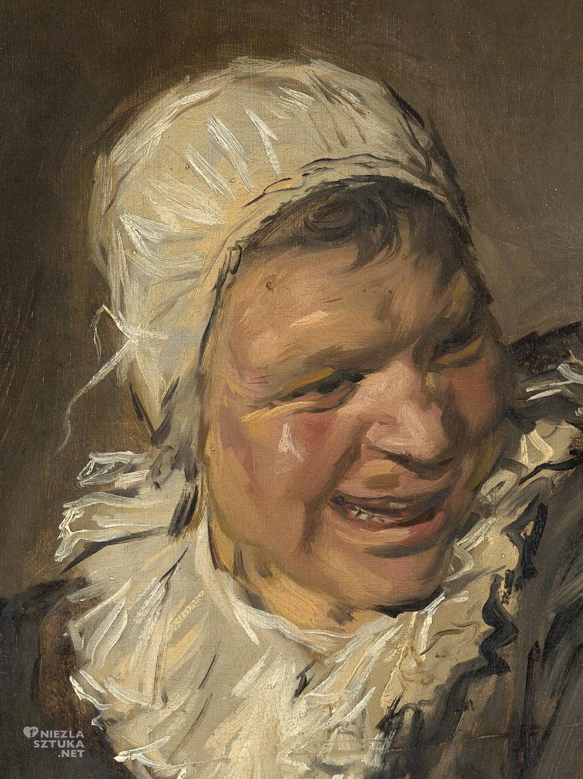 Frans Hals, Malle Babbe (Portret starej czarownicy z Haarlemu), sztuka niemiecka, kobieta z sową, niezła sztuka