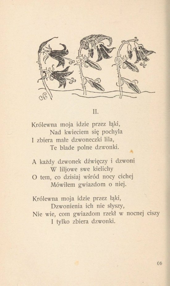 Stanisław Wyspiański, Lucjan Rydel, Królewna moja, poezja, poezje, poezye, ilustracja, secesja, młoda polska, Niezła Sztuka