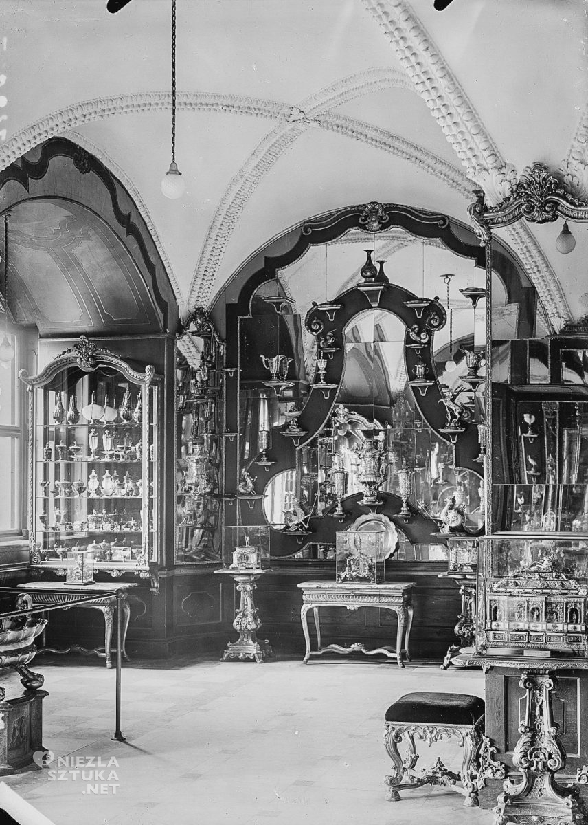 Srebrny Pokój w Zielonym Sklepieniu, fotografia, archiwum, architektura, wnętrza, niezła sztuka