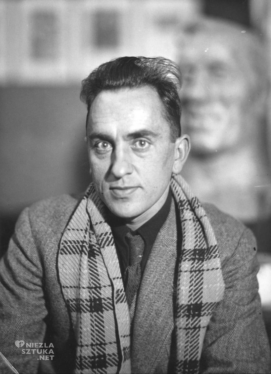 Alfons Karny, zdjęcie, archiwum, rzeźbiarz, sztuka polska, niezła sztuka