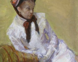 Mary Cassatt, Portret artystki, autoportret, kobiety w sztuce, sztuka amerykańska, niezła sztuka