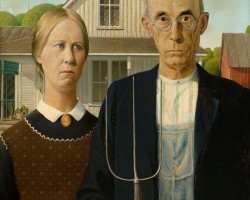 Grant WoodAmerican Gothic, sztuka amerykańska, Niezła Sztuka