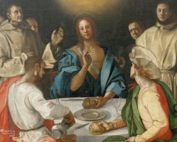 Jacopo Carucci zwany Pontormo, Wieczerza w Emaus, motywy religijne, sztuka włoska, niezła sztuka