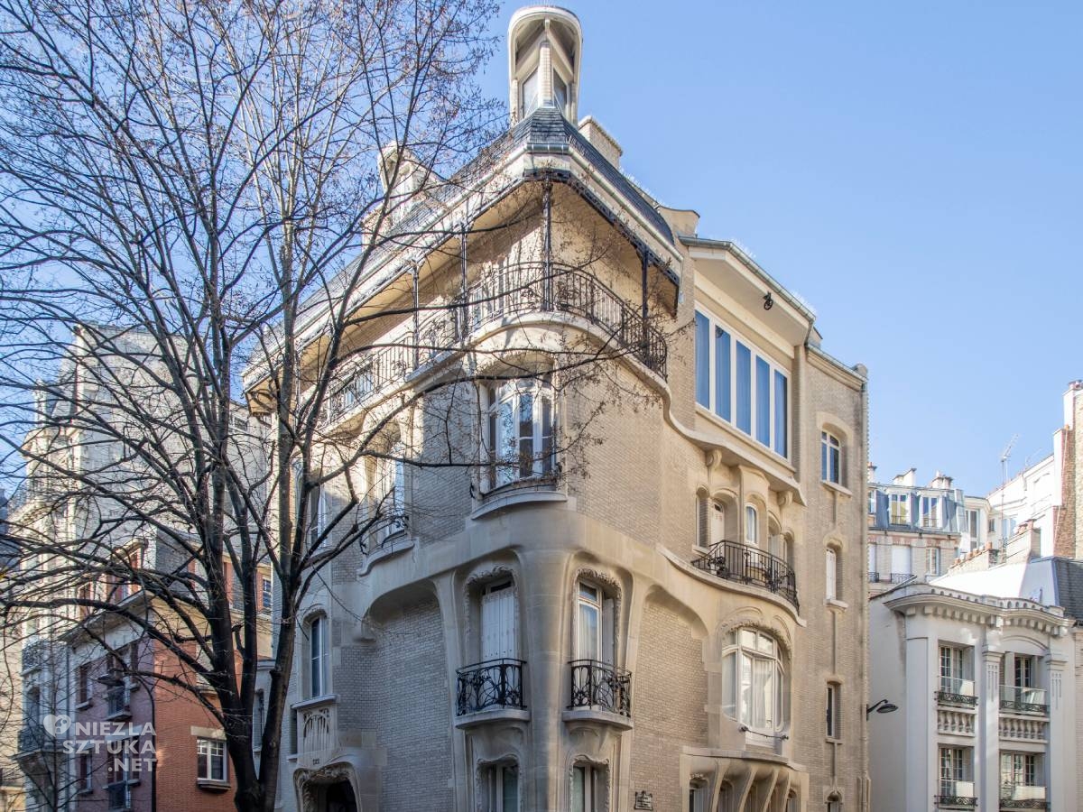 Hotel Guimard w Paryżu, secesja, architektura, sztuka, Niezła Sztuka