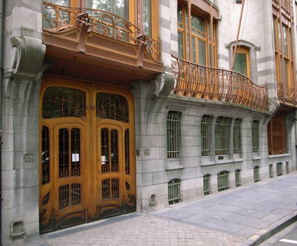 Victor Horta, Wnętrze Hôtel Solvay, Bruksela, architektura, secesja, Art Nouveau, niezła sztuka