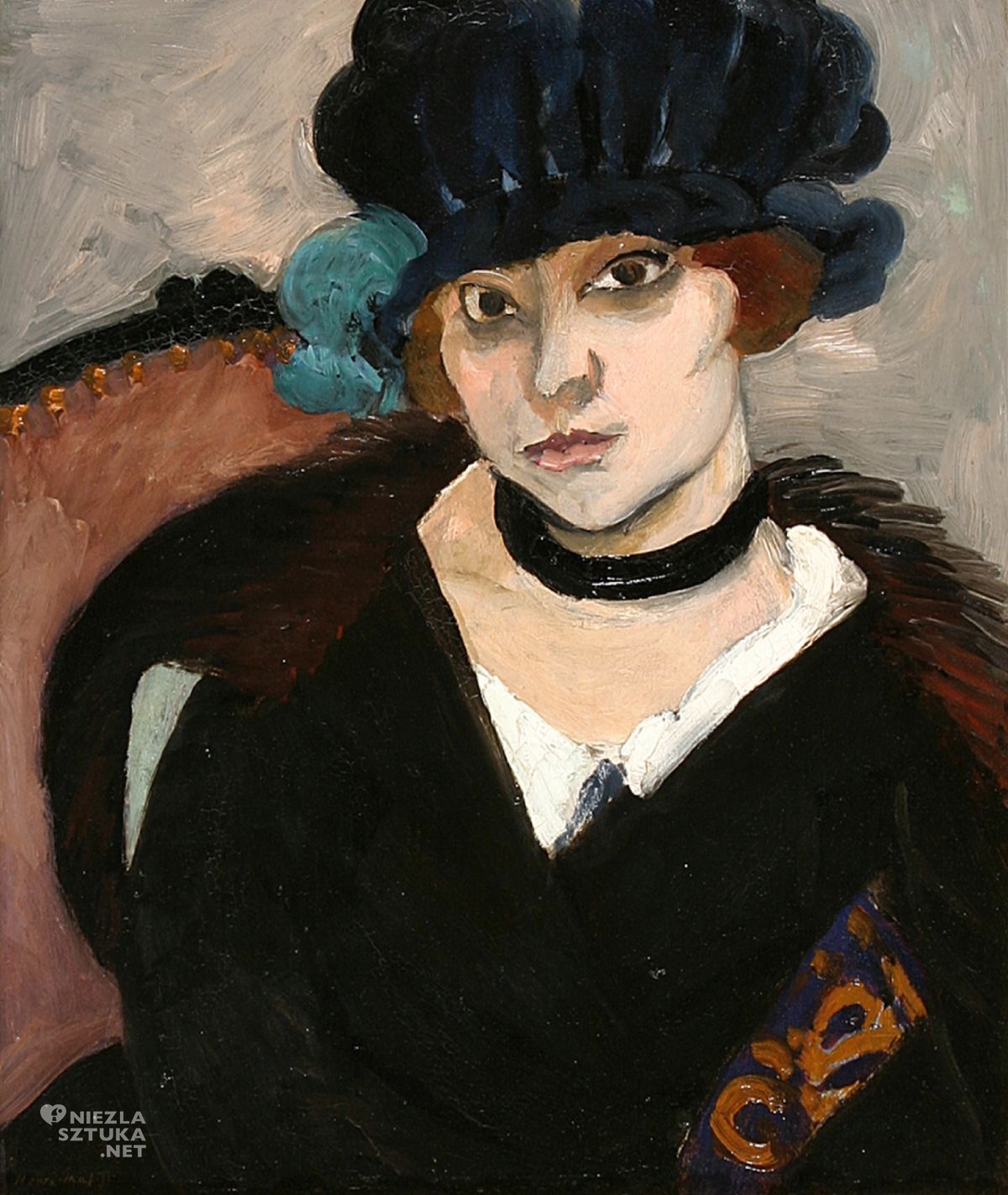 Henri Matisse, Portret Marguerity, Portret dziecka artysty, Mistrz i Małgorzata, Malarstwo Francuskie, Niezła Sztuka