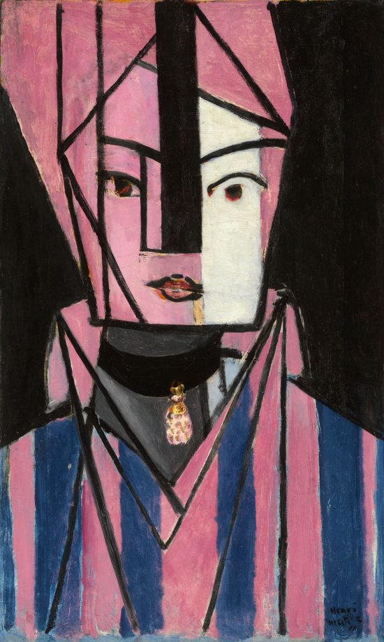 Henri Matisse, Różowo-biała głowa, Pompidou, portret, dzieci artystów, sztuka francuska, Niezła sztuka
