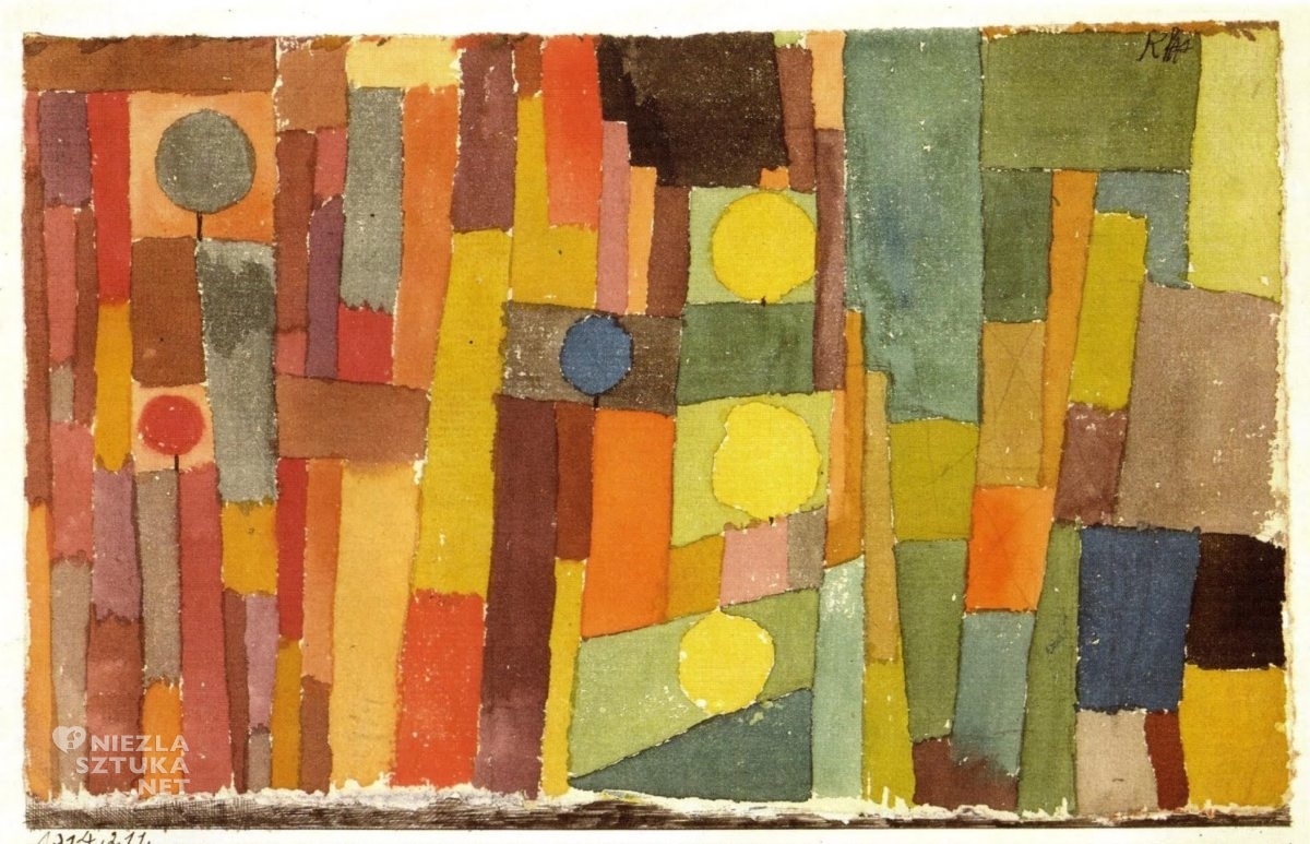 Paul Klee, W stylu Kairouan, ekspresjonizm, sztuka abstrakcyjna,