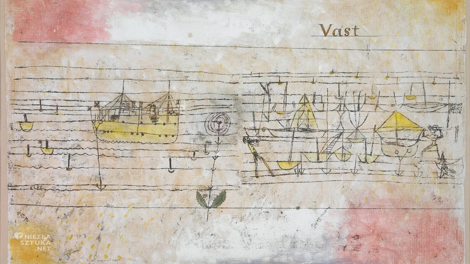 Paul Klee, Port Róży, sztuka nowoczesna, sztuka niemiecka, Niezła Sztuka