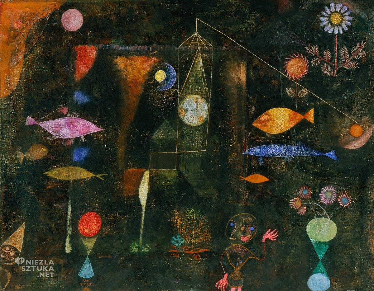 Paul Klee, Magia ryb, sztuka nowoczesna, ekspresjonizm, Niezła Sztuka