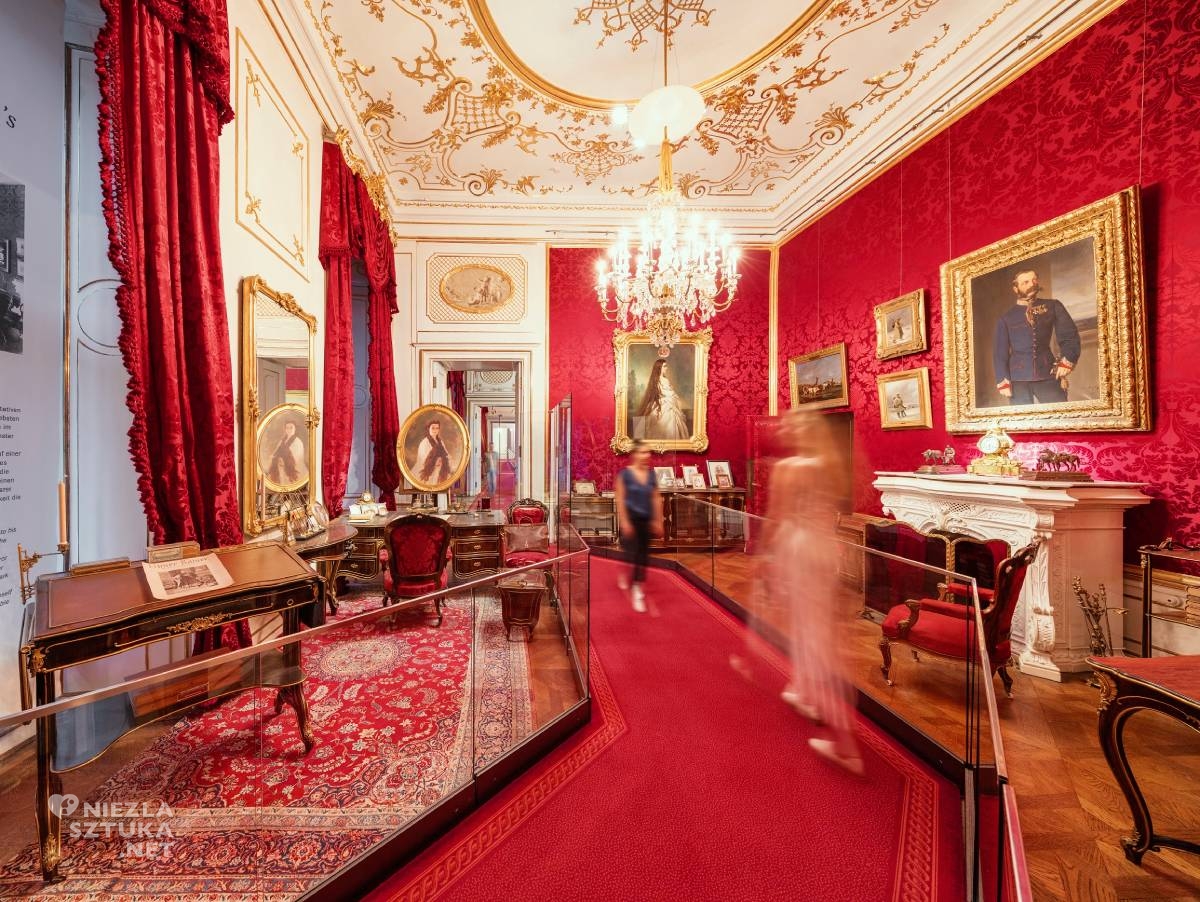 Gabinet cesarza Franciszka Józefa, zdjęcie, archiwum rekonstrukcja, niezła sztuka