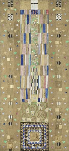 Gustav Klimt, Mozaika do Jadalni w Palais Stoclet, Rycerz, secesja, Art Nouveau, niezła sztuka