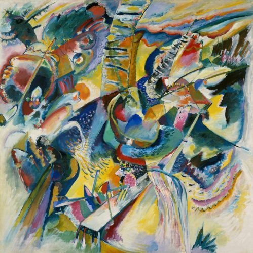 Wassily Kandinsky, Improwizacja Klamm, sztuka abstrakcyjna, niezła sztuka