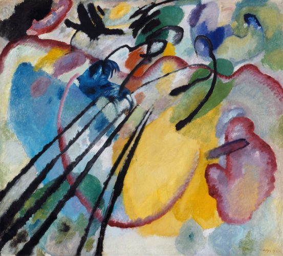 Wassily Kandinsky, Improwizacja 26 (Wioślarstwo), sztuka abstrakcyjna, niezła sztuka