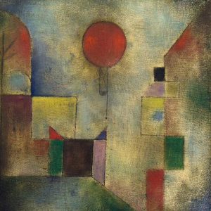 Paul Klee, Czerwony balon, ekspresjonizm, sztuka nowoczesna, Niezła Sztuka