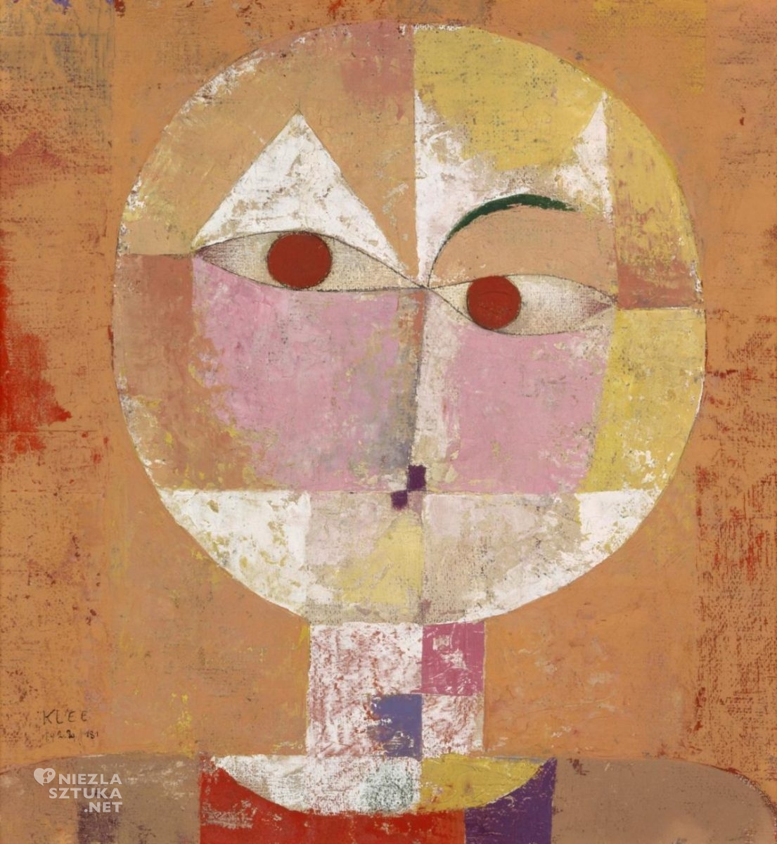 Paul Klee, Senecio, wkrótce starzec, sztuka nowoczesna, ekspresjonizm, Niezła Sztuka