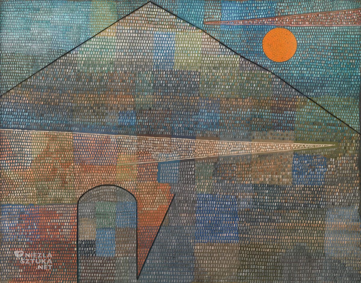 Paul Klee, Ad Parnassum, sztuka nowoczesna, Sztuka szwajcarska, malarstwo niemieckie, Niezła Sztuka