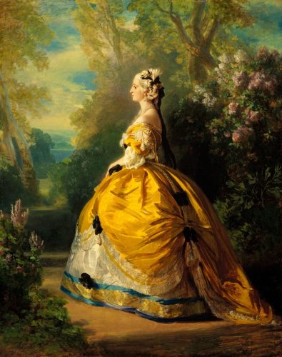 Franz Xaver Winterhalter, Cesarzowa Eugenia, Napoloen III, sztuka niemiecka, niezła sztuka