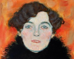 Gustav Klimt, Johanna Staude, portret kobiecy, sztuka austriacka, niezła sztuka