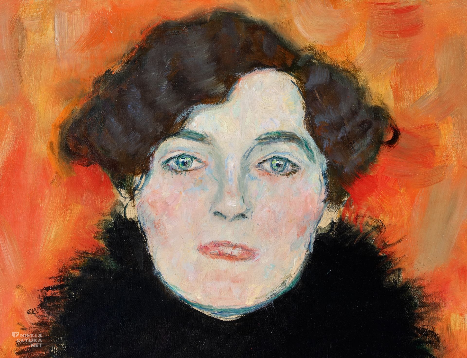 Gustav Klimt, Johanna Staude, portret kobiecy, sztuka austriacka, niezła sztuka