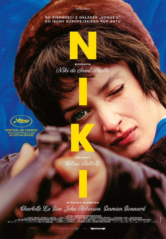 Plakat filmu NIKI, Niki de Saint Phalle, kobiety w sztuce, biografia artystki, film biograficznym, film o sztuce, niezła sztuka