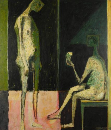 Marek Żuławski, Nocna rozmowa, malarstwo, niezła sztuka