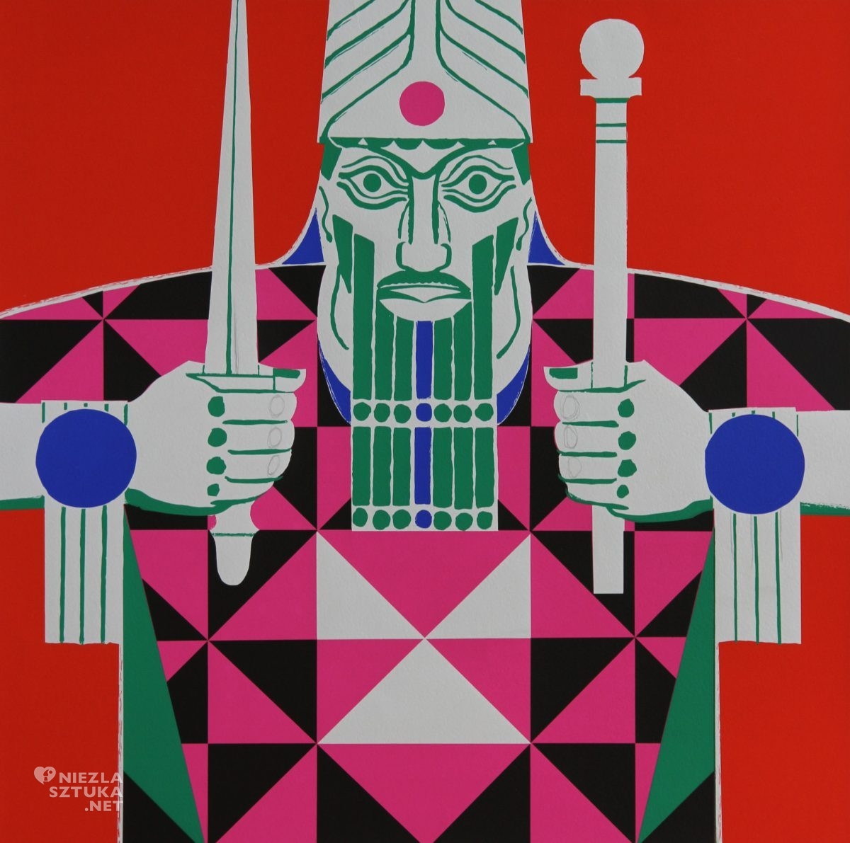 Marek Żuławski, Król Gilgamesz, grafika, niezła sztuka