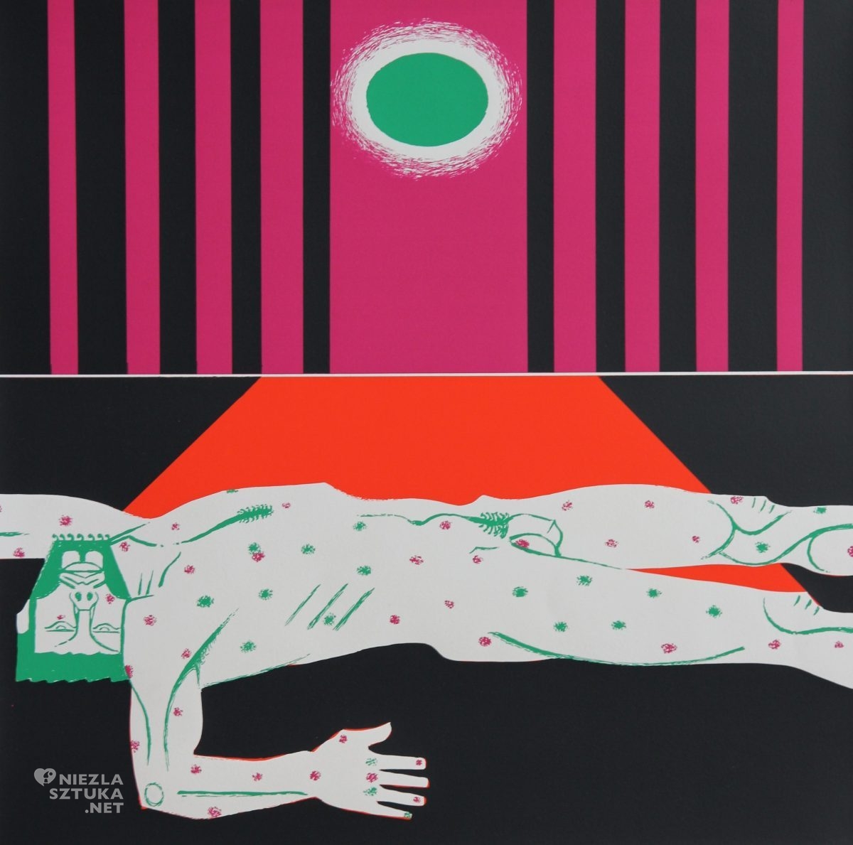 Marek Żuławski, Śmierć Enkidu, Król Gilgamesz, grafika, niezła sztuka