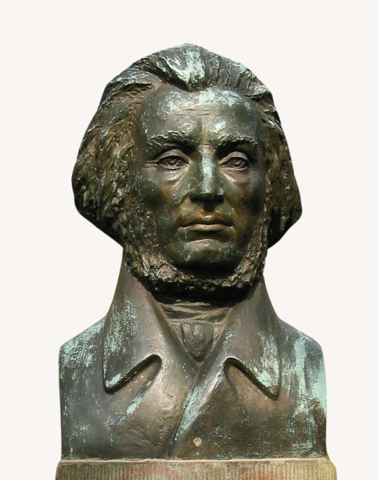 Pomnik Adama Mickiewicza w Weimarze, Adam Mickiewicz, Weimar, pomnik, popiersie, niezła sztuka