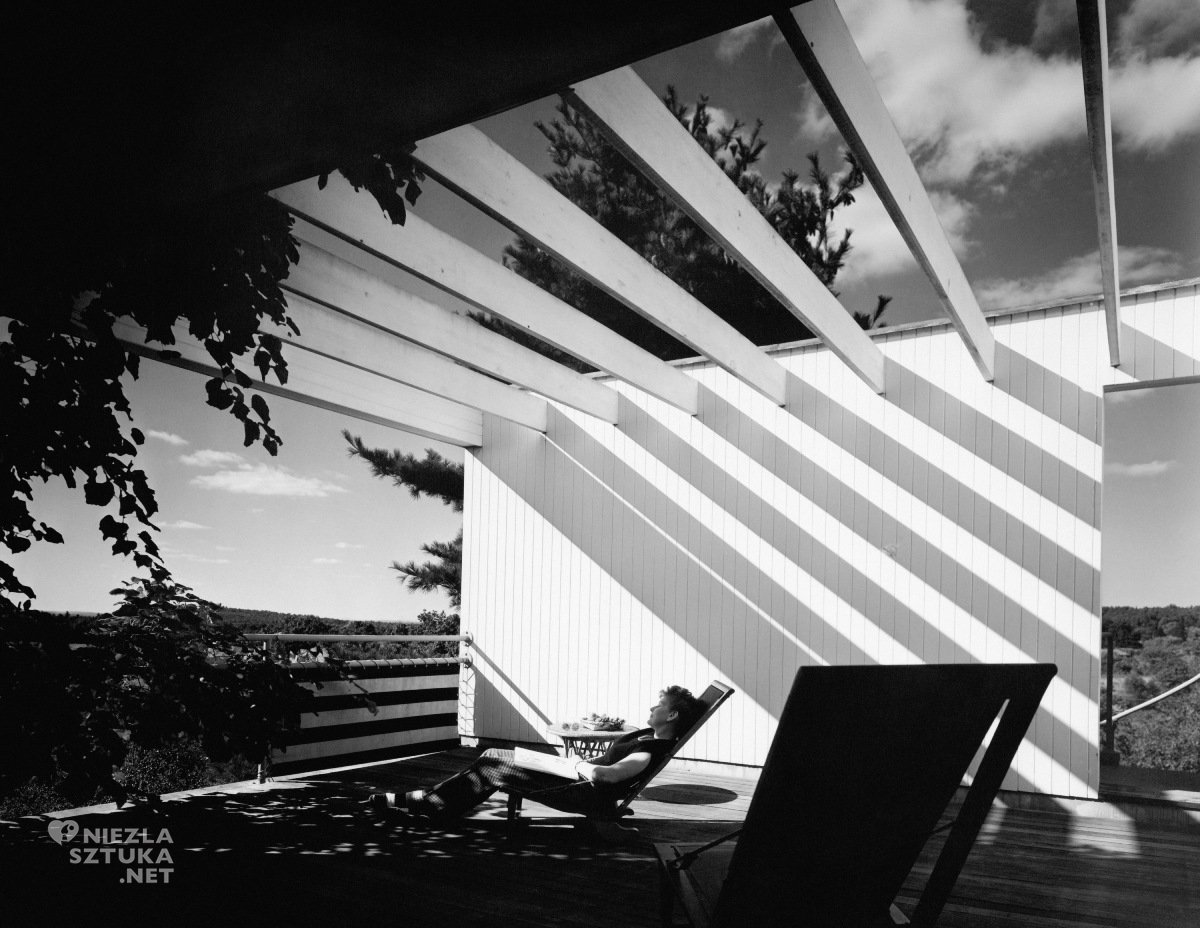 Dom Waltera Gropiusa i Ise Frank w Lincoln, Walter Gropius, zdjęcie, fotografia, bauhaus, niezła sztuka