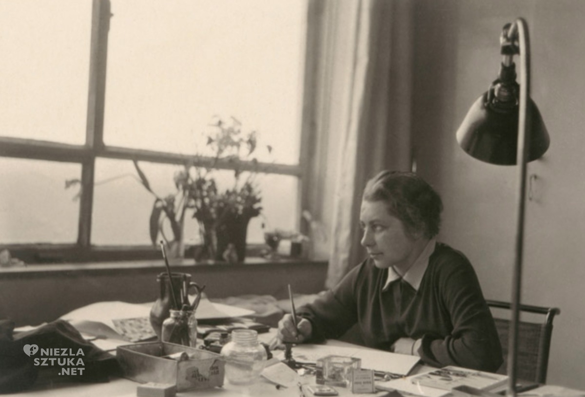 Gunta Stölzl, Bauhaus, kobiety, Bauhausu, zdjęcie, archiwum, fotografia, niezła sztuka