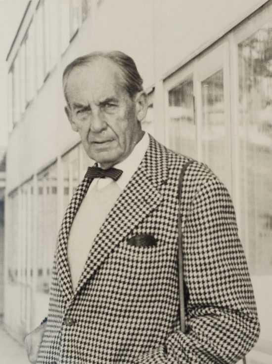 Walter Gropius, fot. Von René Spitz, architektura, Bauhaus, niezła sztuka