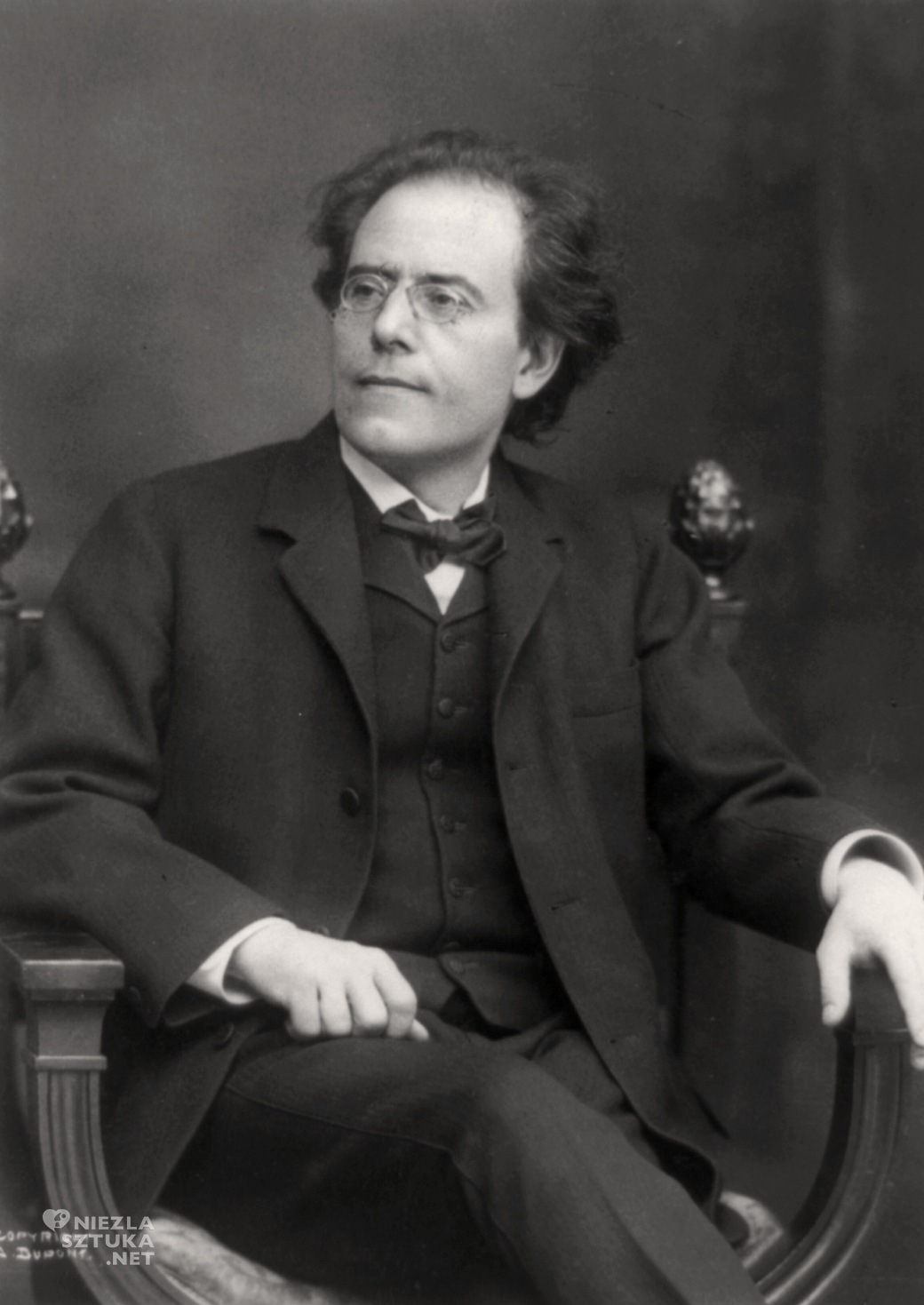 Gustav Mahler, kompozytor, zdjęcie, fotografia, archiwum, niezła sztuka