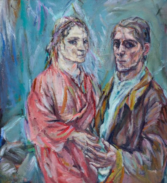Oskar Kokoschka, Autoportret z Almą Mahler, Alma Mahler, sztuka austriacka, niezła sztuka