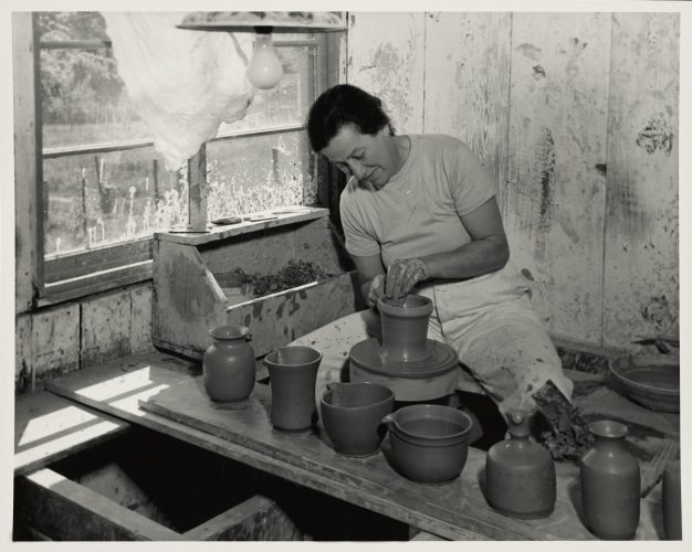 Marguerite Wildenhain, fotografia, zdjęcie, pracownia artystki, kobiety w sztuce, Bauhaus, kobieta artystka, niezła sztuka