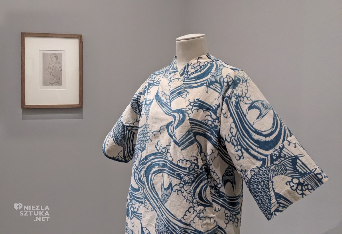 Marguerite Matisse, projekt kimona, projekt ubrania, kimono, Matisse et Marguerite. Le regard d’un père, wystawa, zdjęcie, niezła sztuka